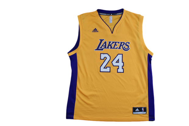 Maillot basket rétro Lakers Los Angeles N°24 Bryant NBA