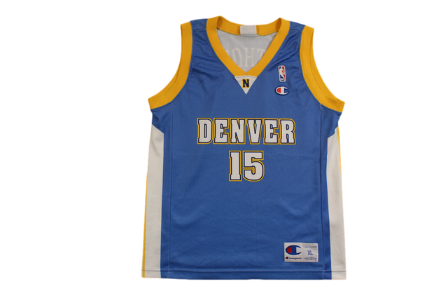 Maillot basket vintage Nuggets Denver N°15 Anthony NBA