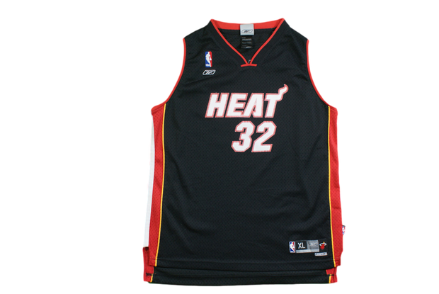 Maillot basket rétro Heat Miami N°32 O'Neal NBA