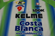 Maillot cyclisme vintage Kelme Nalini Look Canal 9