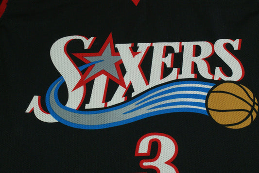 Maillot basket rétro Sixers Philadelphie N°3 Iverson NBA