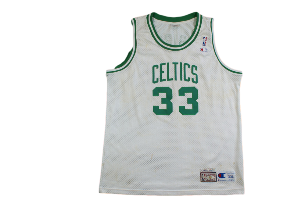 Maillot basket vintage Celtics Boston N°33 Bird NBA