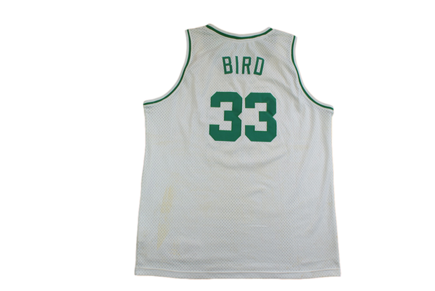 Maillot basket vintage Celtics Boston N°33 Bird NBA