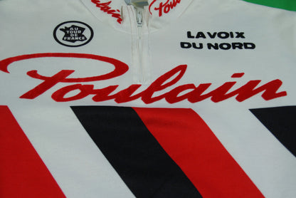 Maillot cyclisme vintage Poulain La voix du Nord