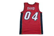 Maillot basket rétro Heat Miami N°04 David enfant NBA