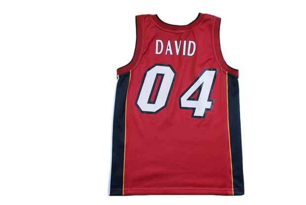 Maillot basket rétro Heat Miami N°04 David enfant NBA