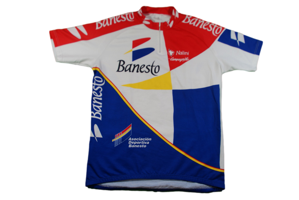 Maillot vélo vintage Banesto Campagnolo Nalini