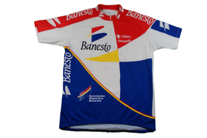 Maillot vélo vintage Banesto Campagnolo Nalini