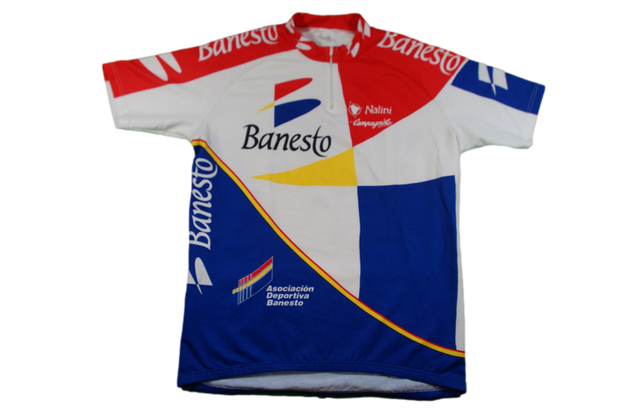 Maillot vélo vintage Banesto Campagnolo Nalini