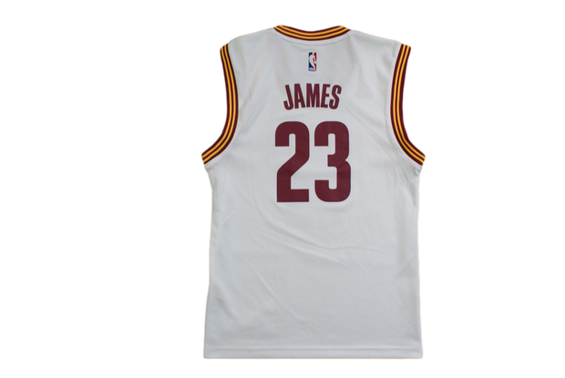 Maillot basket rétro Cavaliers Cleveland N°23 James enfant NBA