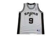 Maillot basket rétro Spurs San Antonio N°9 Parker NBA