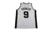 Maillot basket rétro Spurs San Antonio N°9 Parker NBA