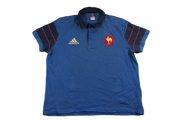 Polo rugby vintage Equipe de France Adidas