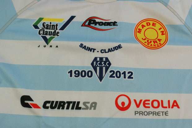 Maillot rugby vintage FC Saint-Claude N°39