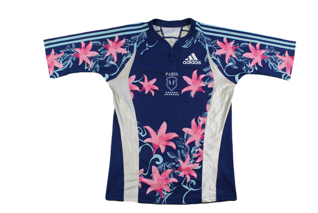 Maillot rugby rétro Stade Français Adidas