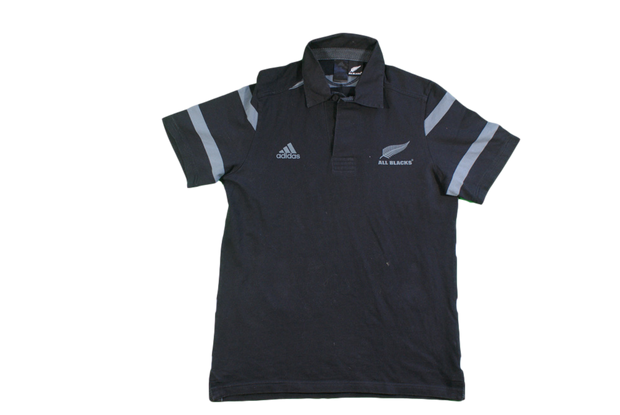 Polo rugby rétro All Blacks Adidas