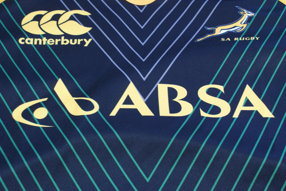 Maillot Rugby Vintage Canterbury Afrique Du Sud – Rare, Taille L, Pour Collectionneurs !