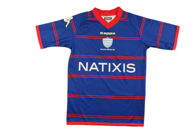 Maillot rugby vintage Racing Métro 92 Kappa