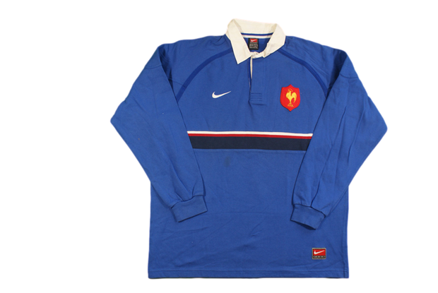 Polo rugby rétro Equipe de France Nike