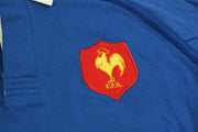 Polo rugby vintage manches longues Equipe de France Nike