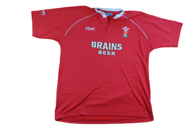 Maillot rugby vintage Pays de Galles Reebok