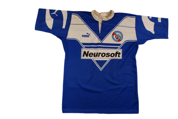 Maillot rugby vintage RC Strasbourg N°10