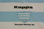 Maillot rugby vintage Racing 92 Kappa