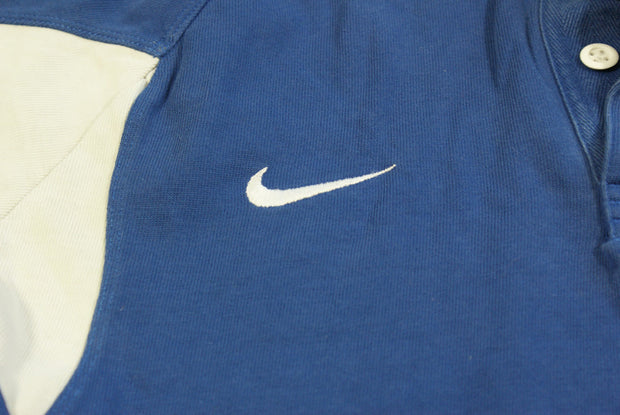 Polo rugby rétro équipe de France Nike manches longues