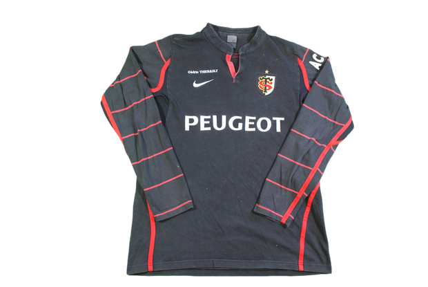 Polo rugby rétro Stade Toulousain Nike manches longues