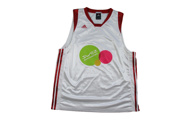 Maillot basket rétro adidas Suez environnement