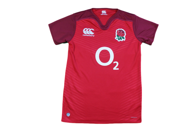 Maillot rugby rétro Angleterre rouge Canterbury