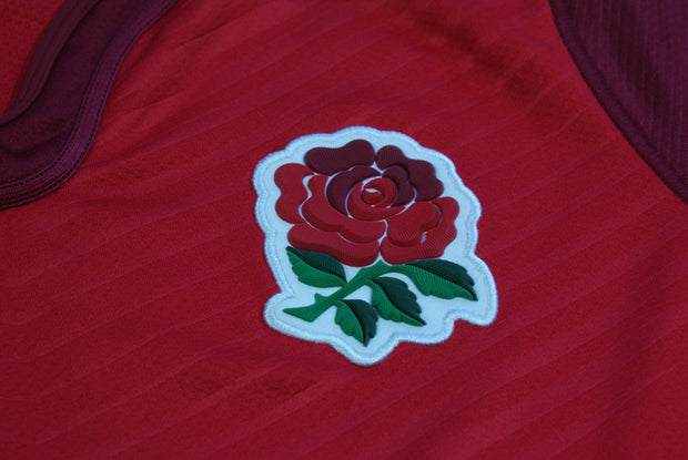 Maillot rugby rétro Angleterre rouge Canterbury