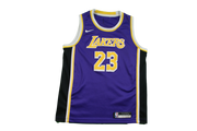 Maillot et short basket rétro Lakers Los Angeles #23 James NBA