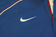 Polo rugby vintage équipe de France bleu manches longues