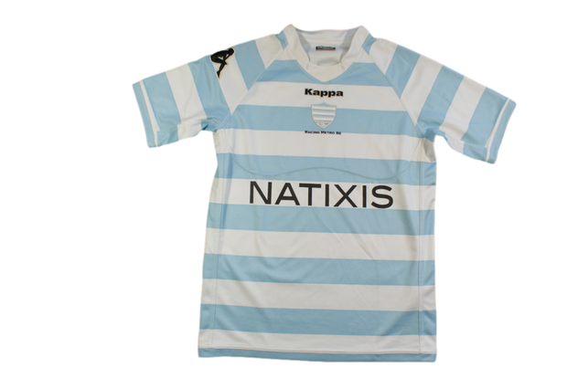 Maillot rugby rétro Racing Métro 92