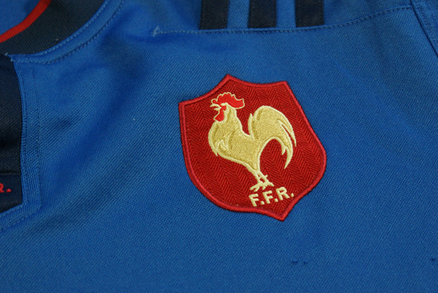 Maillot rugby rétro bleu équipe de France