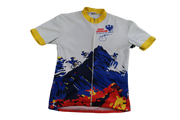 Maillot vélo rétro Sibille Serre Chevalier