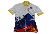 Maillot cyclisme vintage Sibille Serre Chevalier