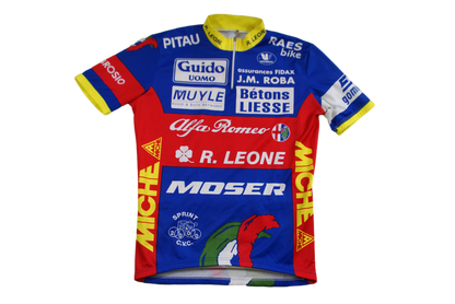 Maillot cyclisme vintage Vermarc Alfa Romeo