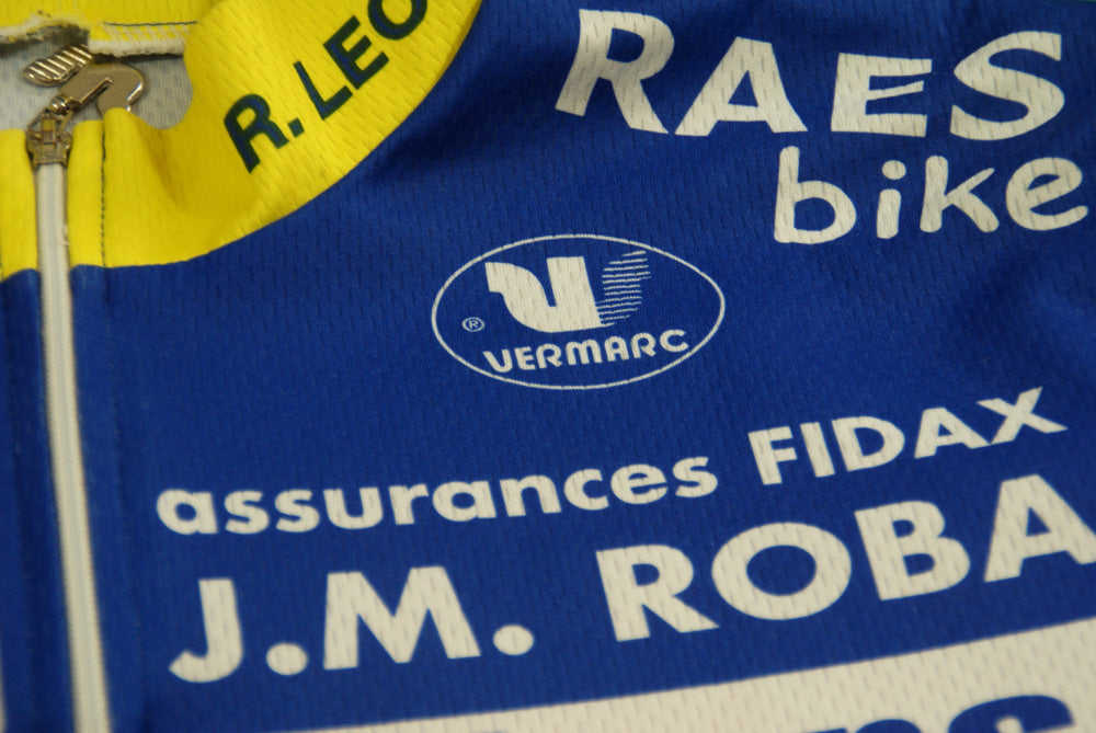 Maillot cyclisme vintage Vermarc Alfa Romeo