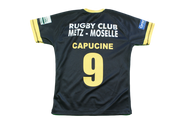 Maillot rugby rétro RC Metz N°9 Capucine
