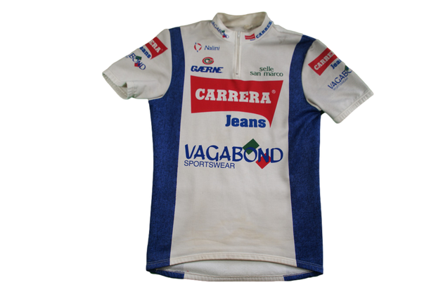 Maillot cyclisme vintage Carrera Nalini Gaerne San Marco