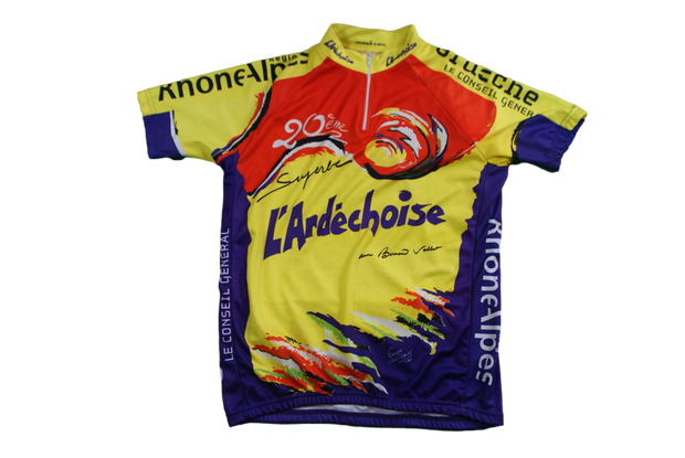 Maillot cyclisme vintage L'Ardéchoise