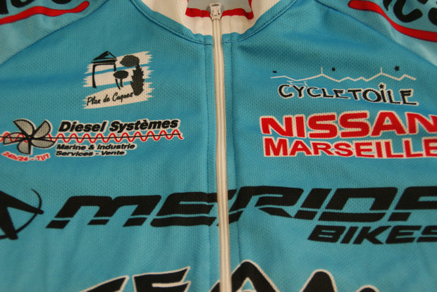 Maillot vélo rétro Merida MJC Nissan