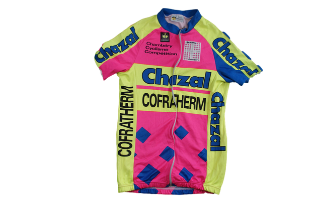 Maillot vélo rétro Chambéry Chazal