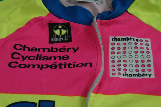 Maillot vélo rétro Chambéry Chazal