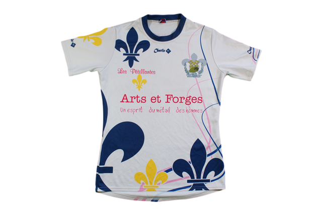 Maillot rugby rétro Rugby Champagne Charlie N°17