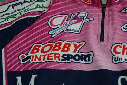 Maillot cyclisme vintage Morteau Saucisse Intersport Bigmat