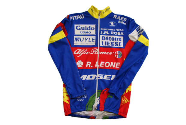 Veste cyclisme vintage Alfa Roméo Vermarc