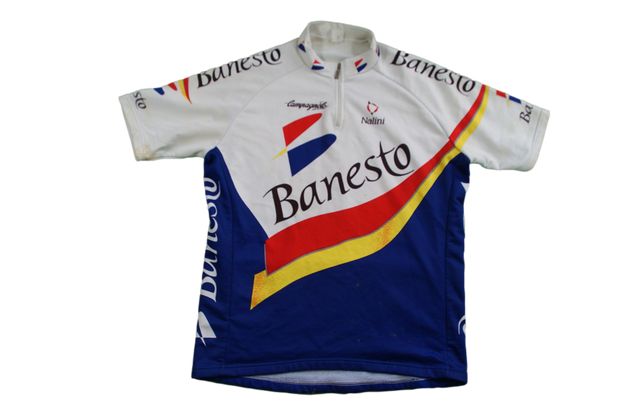 Maillot vélo rétro Banesto Campagnolo Nalini